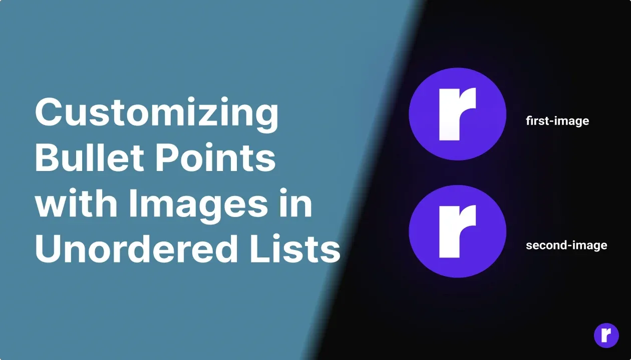 Customizing the Bullet Points
