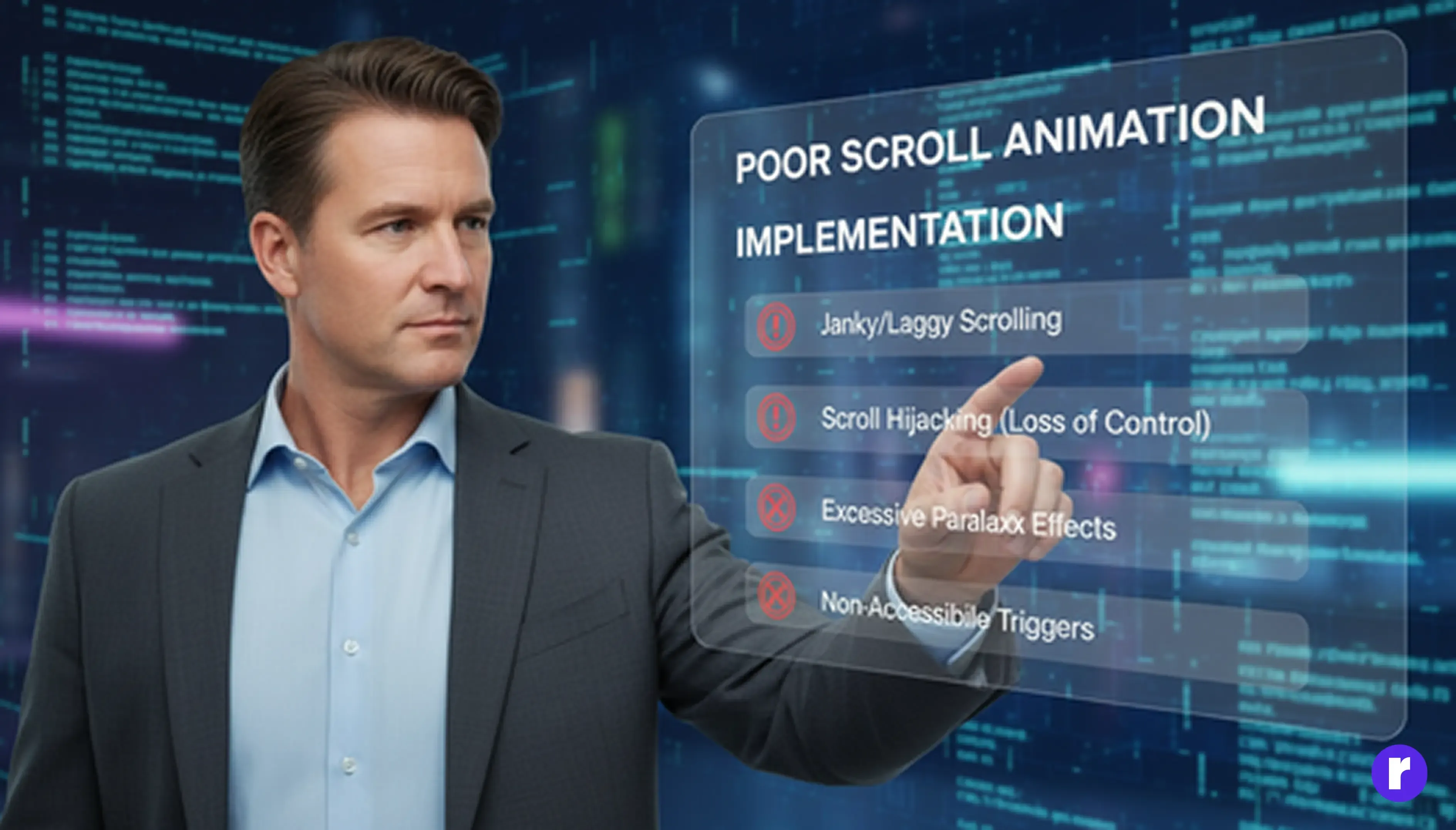 Poor Scroll Animation Implementation