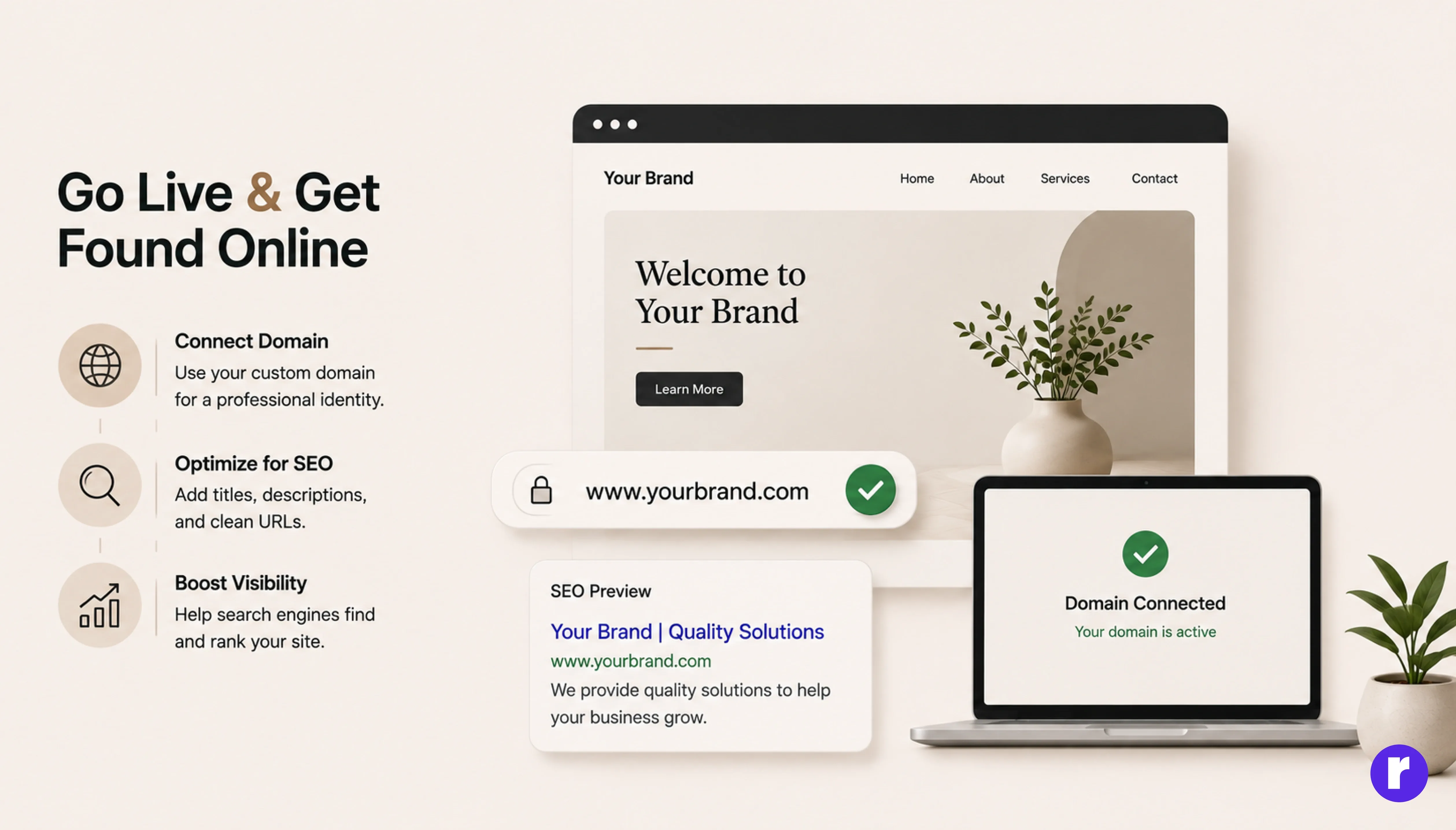 Connect Your Domain and Set Up SEO