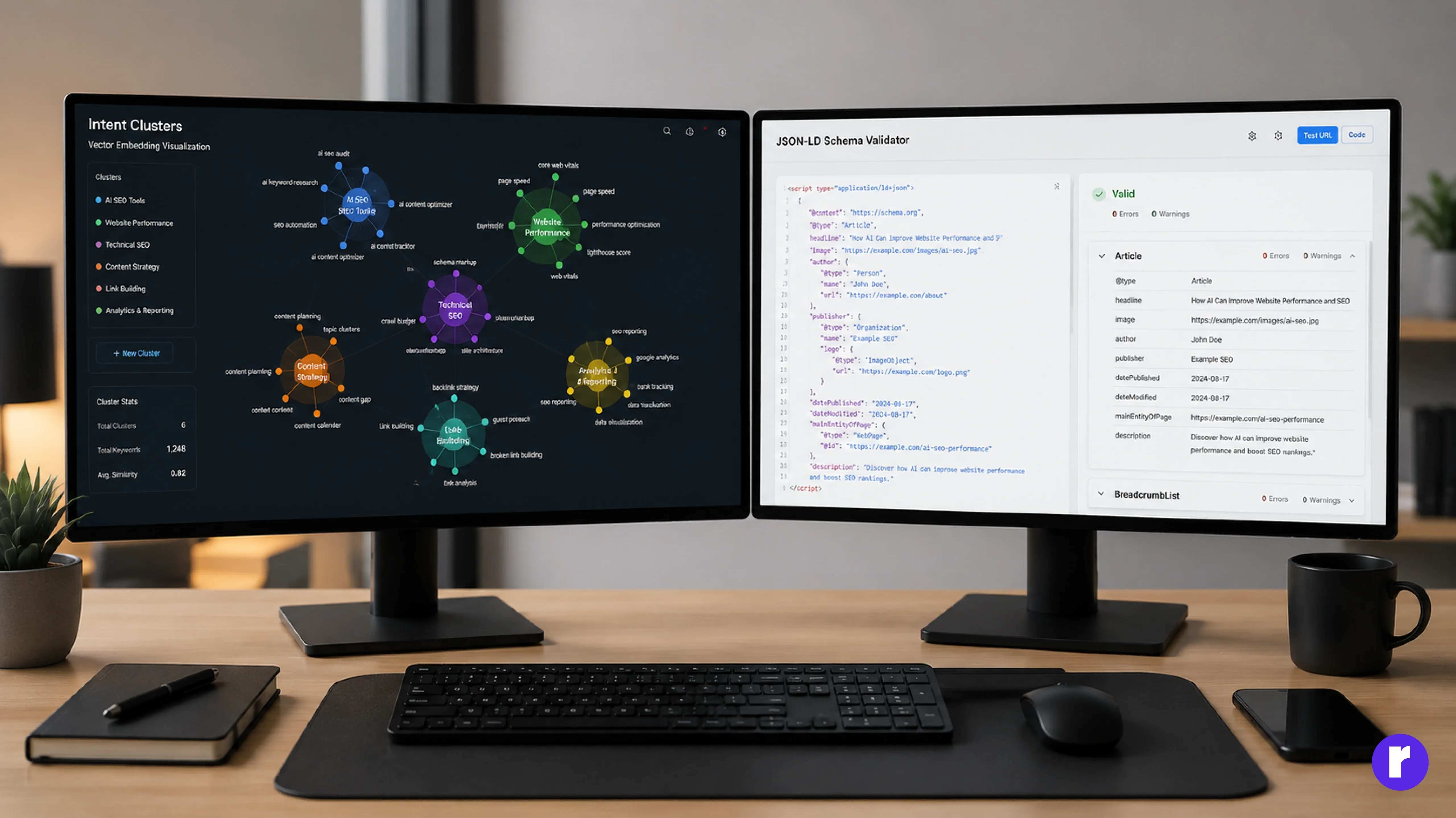 Programmatic Schema.org markup generation