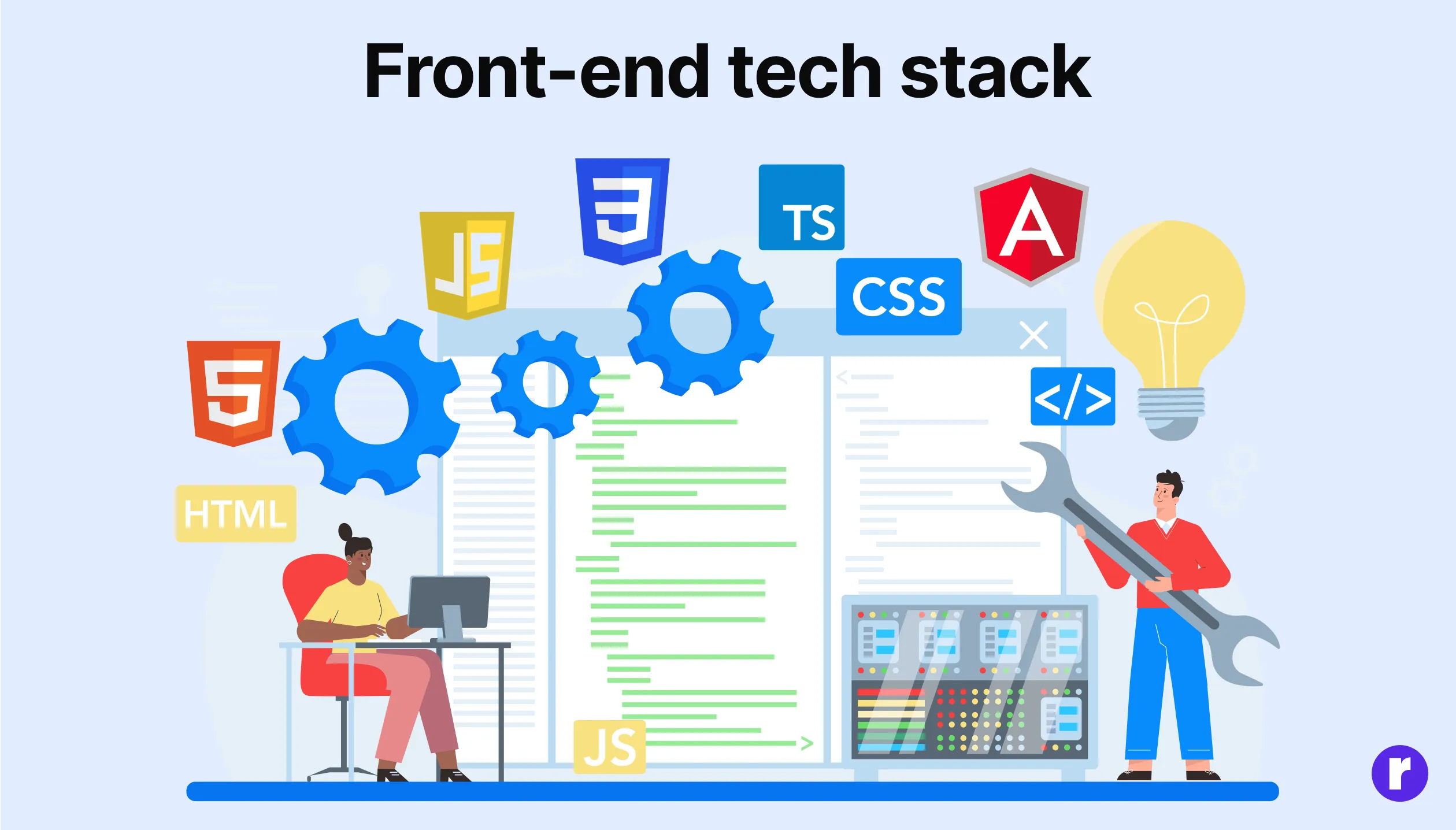 Making the appropriate technology stack choice for front-end development