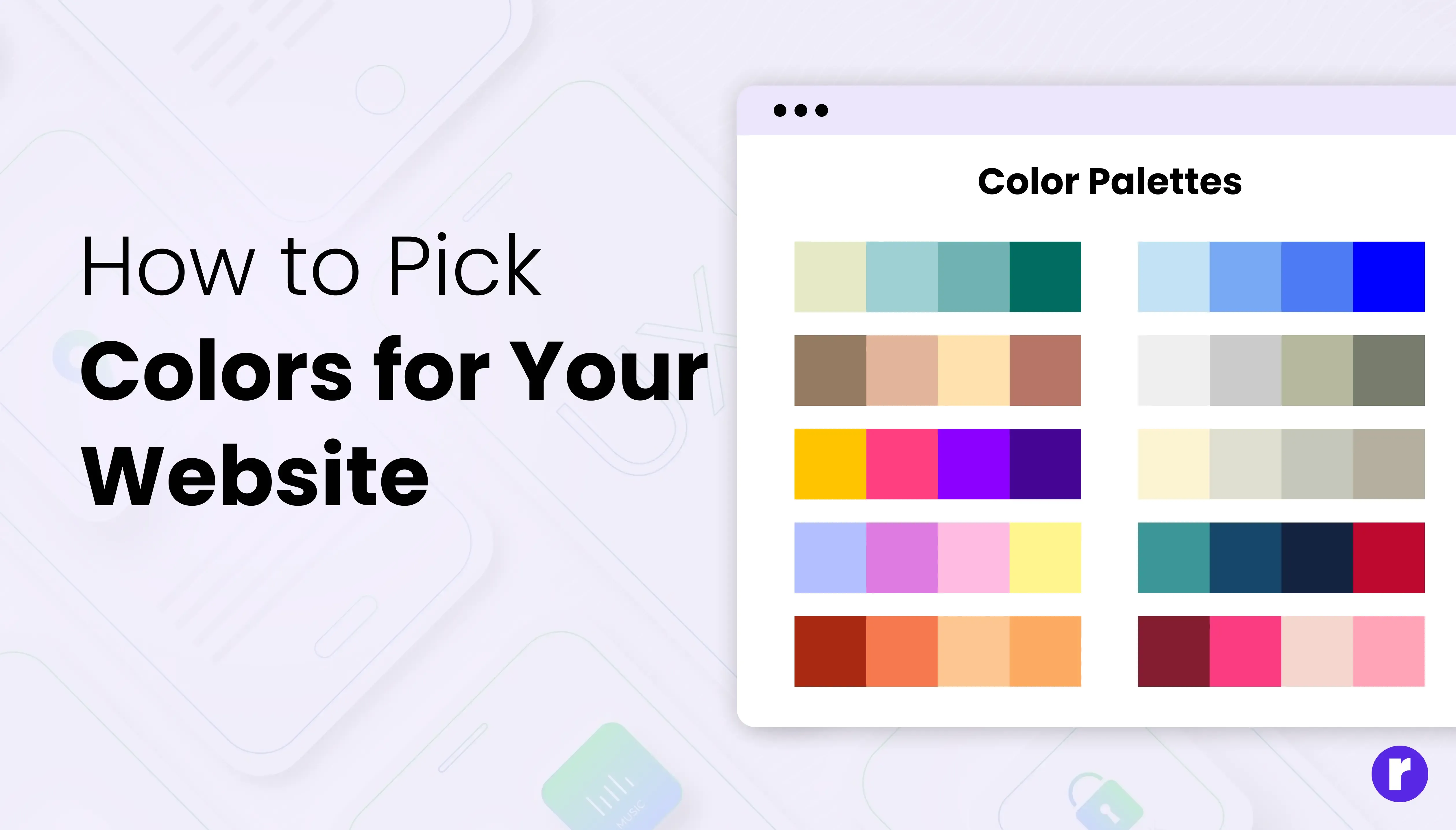 How to Pick Colors for Your Website