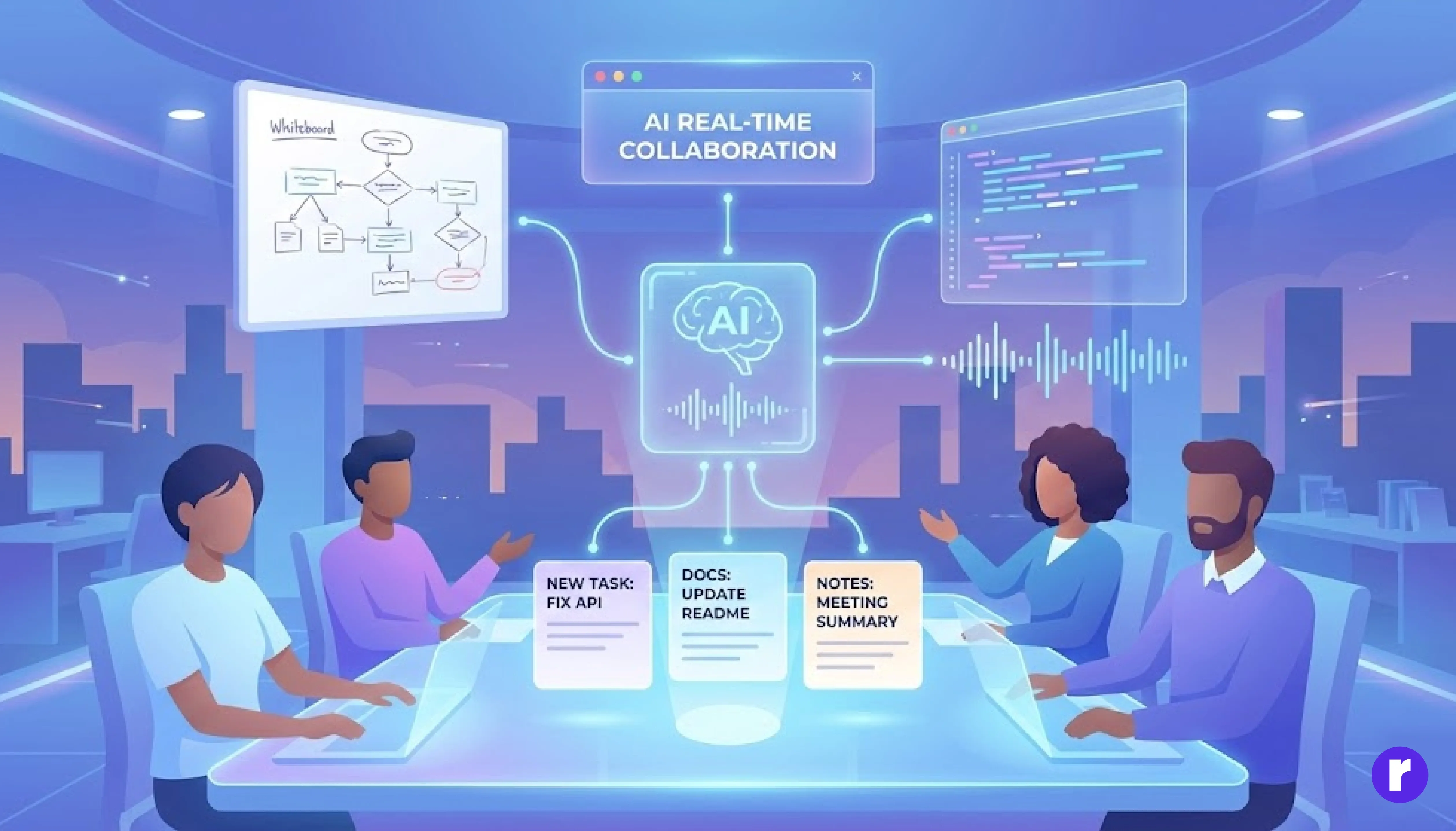Real-Time Collaboration with Multimodal Agents