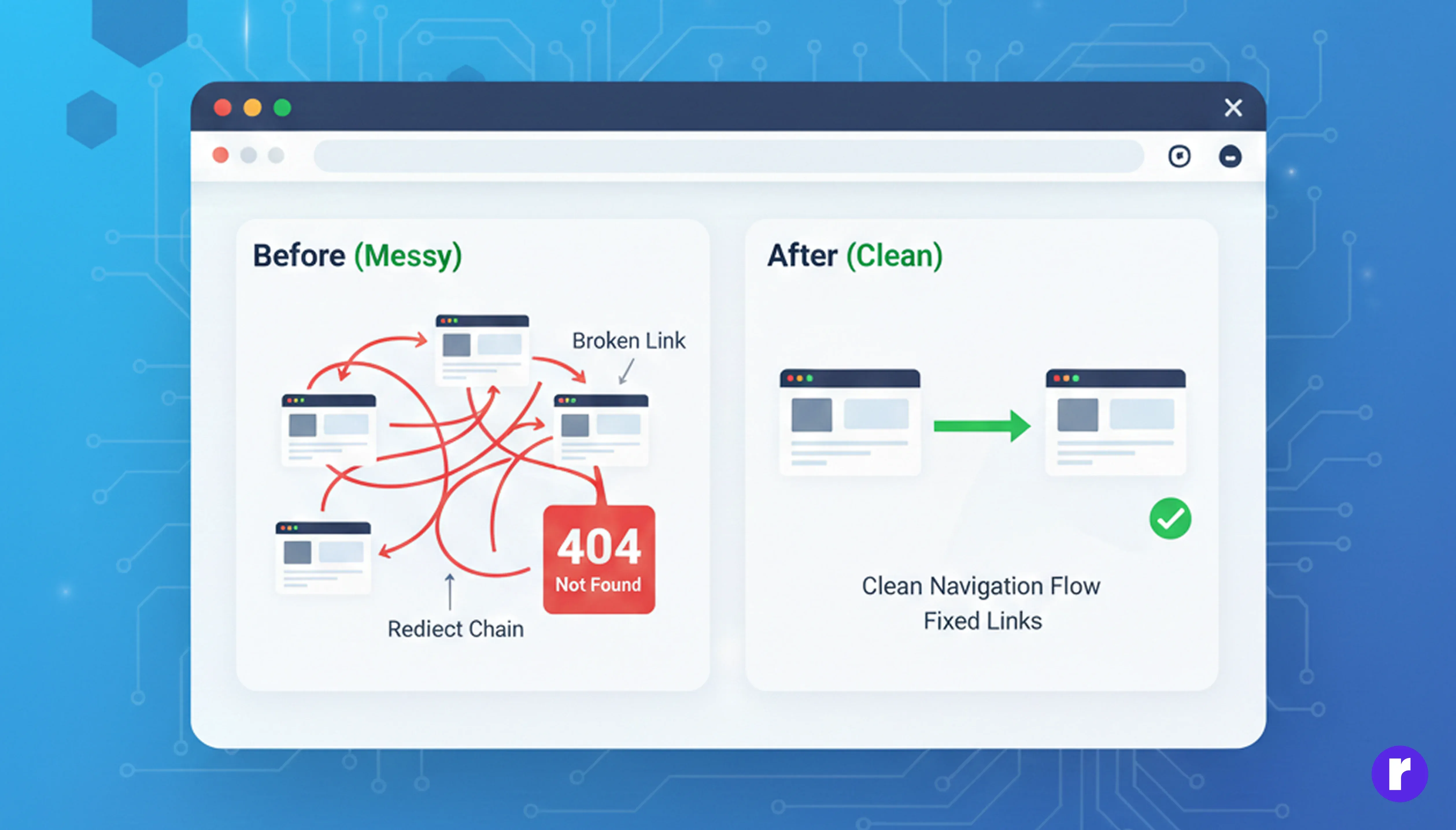 reduce-redirects and broken links