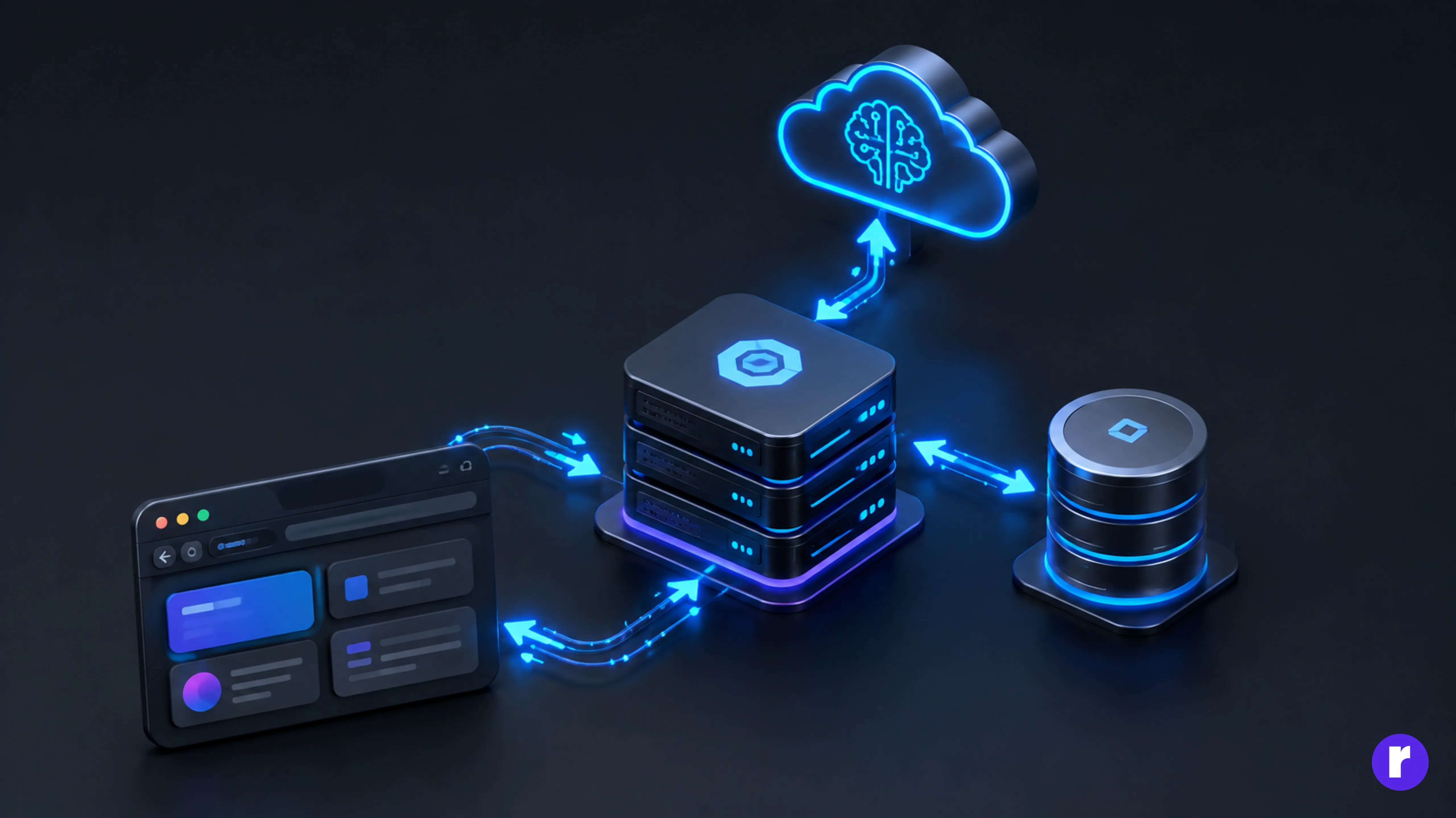 The architecture of AI in the web stack